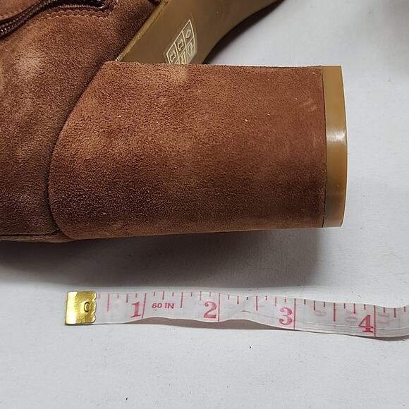 STUART WEITZMAN GARDINER POINTED-TOE SUEDE ANKLE BOOTS LADIES 10.5 NWOB - Picture 12 of 16